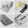 Stainless Steel Corner Brackets L-Shaped Bracket Fastener Fastener Joint Bracket  Furniture