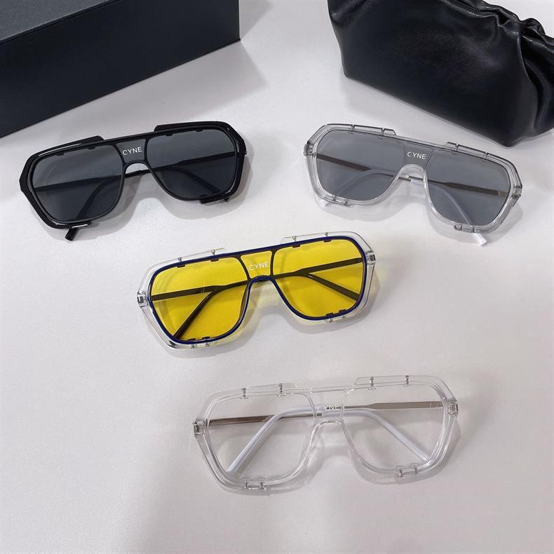 Premium Sense One-Piece Double Beam Sunglasses Men'S Trend Sunglasses Sunshade Uv Protection Sunglasses