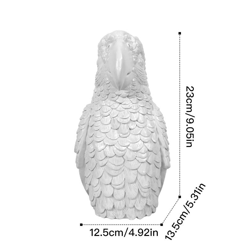 Cute Bird Flower Vase Resin Ornament Flower Arrangement Home Decor Garden Decoration Creative Gift