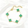 New Arrivalfashion Four-leaf Clover Bracelet Women's Luxury Bracelet