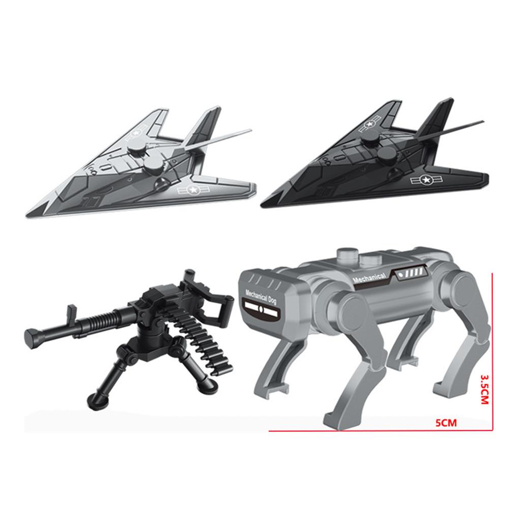 World War 2 WW2 Antiaircraft Gun Rocket Artillery Military Army War Weapon Soldier MOC Model Building Block Bricks Toys For Kids