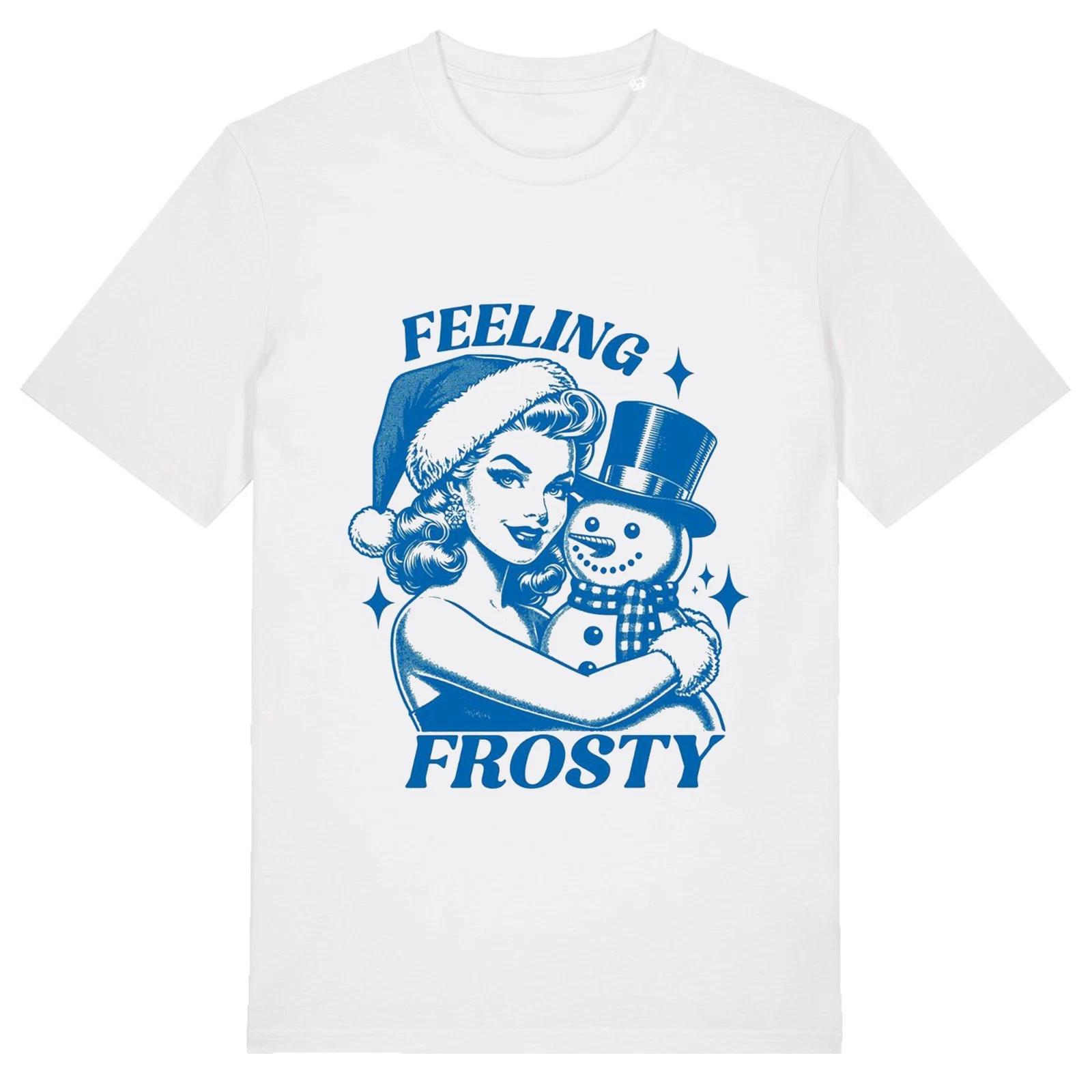 Feeling Frosty - Unisex T-Shirt Secret Santa Xmas Christmas Festive Jolly Gift 3XL
