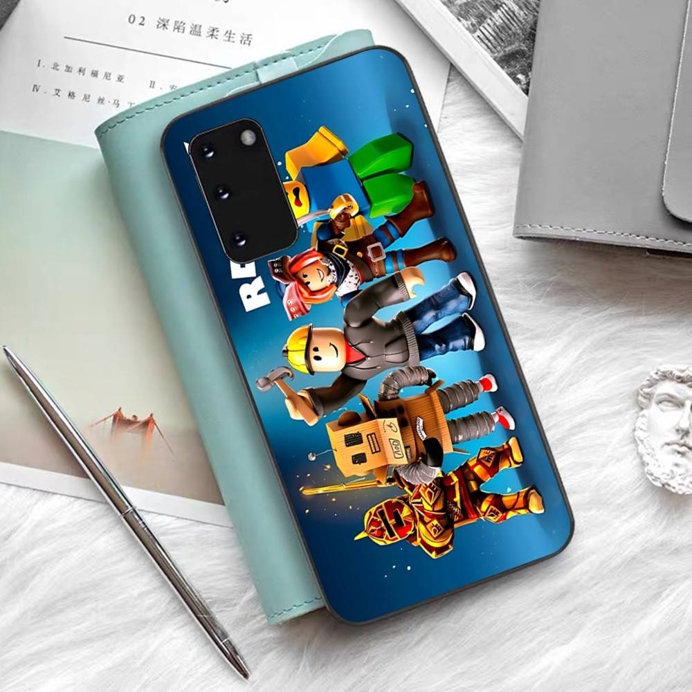 EZ27 R-Robloxs Phone Case For Samsung S 24 Fe 25 Ultra Plus 20 Lite 21 30 22 23 24 22 Ultra 5G Fundas