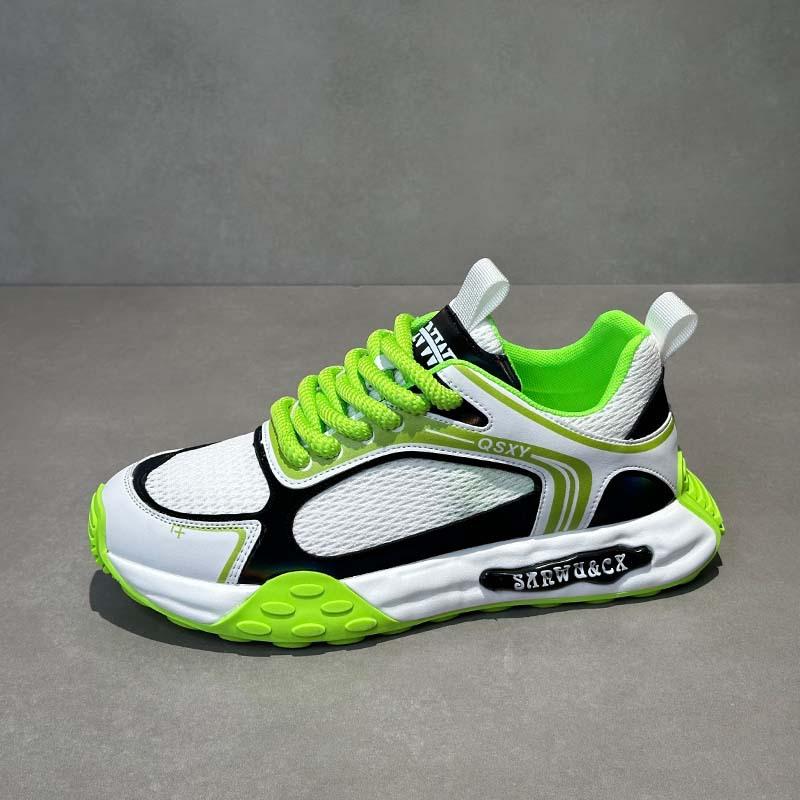 

Low-top contrasting dad shoes, new comfortable and breathable mesh soft sole, casual 43 standard code