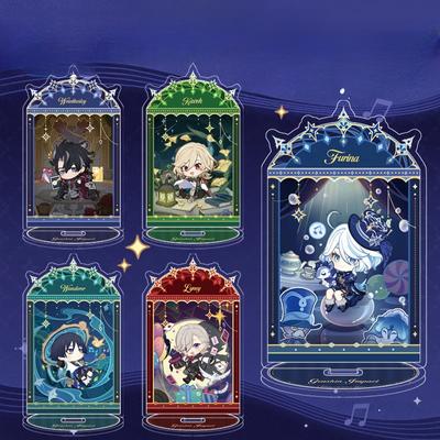 Genshin Impact Game Peripheral Gifts Acrylic Standing Sign Desktop Decorative Ornaments Furina Wriothesley Neuvillette Lynette