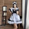 YUEEI Maid Cat Open Halloween Lolita Short Set Costume, Design, Chest, Lace, Cosplay, Costume, Dress, Sleeves, Cute, Party, Event, Costume, Headband,