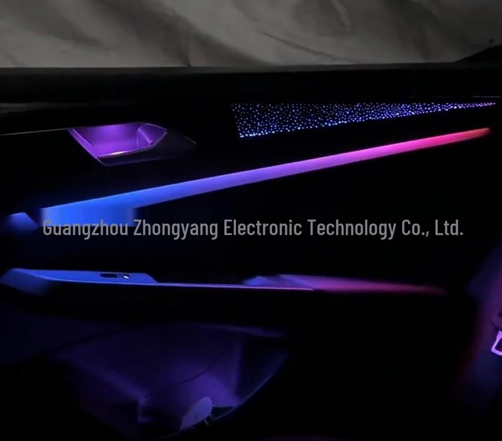 Volkswagen Passat Ambient Starry Sky Galaxy Dynamic Style - 23 Colorful Lights (19-25 Models)
