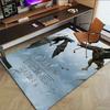 1pc Game of Thrones Season 8 Carpet, for Home & Office Decor, Desk Chair Carpet, Festive Gift,Conference Room CarpetL1237