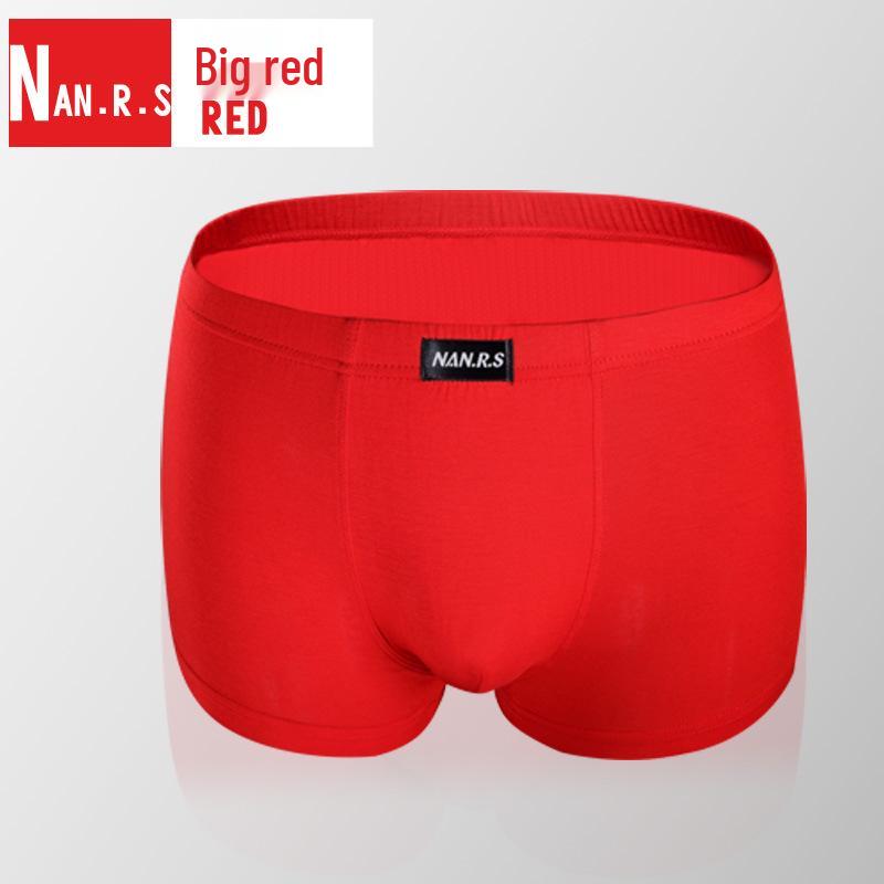 Modal Bamboo Mid-Rise Men's Boxer Briefs - Comfortable, Breathable, Sweat-Absorbing Underwear