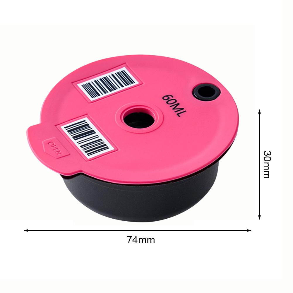 3Pcs Coffee Capsule Filter Coffee Machines Capsules Cup Coffeeware Accessories Plastic Practical Filter Gadgets