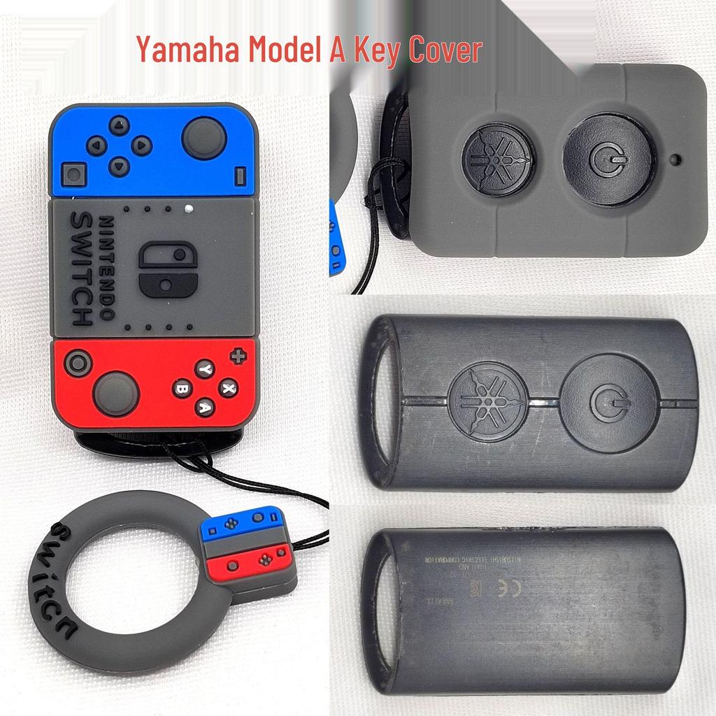 Cat Paw Cartoon Key Cover for Yamaha & Honda Motorcycles