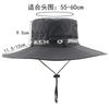 Men and Women Spring and Summer Big Brim Sun Hat Sunscreen Bucket Hat Outdoor Mountaineering Travel Hat Breathable Fishing Hat Sun Hat