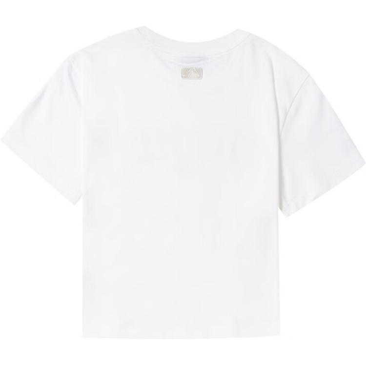 New MLB New York Yankees T Shirts Women's Ecru 3FTSV1443-50WHS