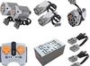 Cross-border Motor Building Blocks: Power Set with Remote Control, Receiver, and Lithium Battery
