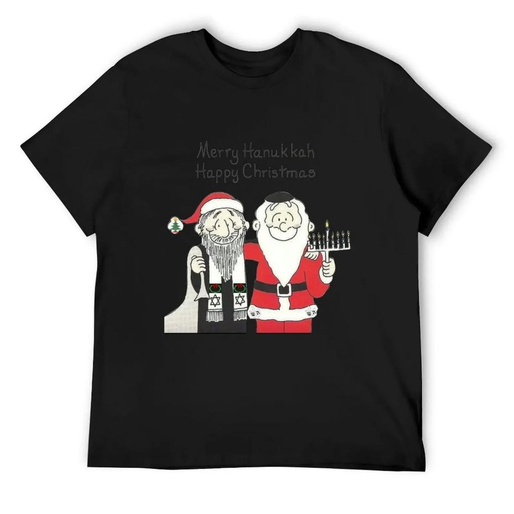 Celebrate Both, Interfaith, Hanukkah and Christmas, Chanukkah T-Shirt funny meme t-shirts plain summer shirt outfits for men