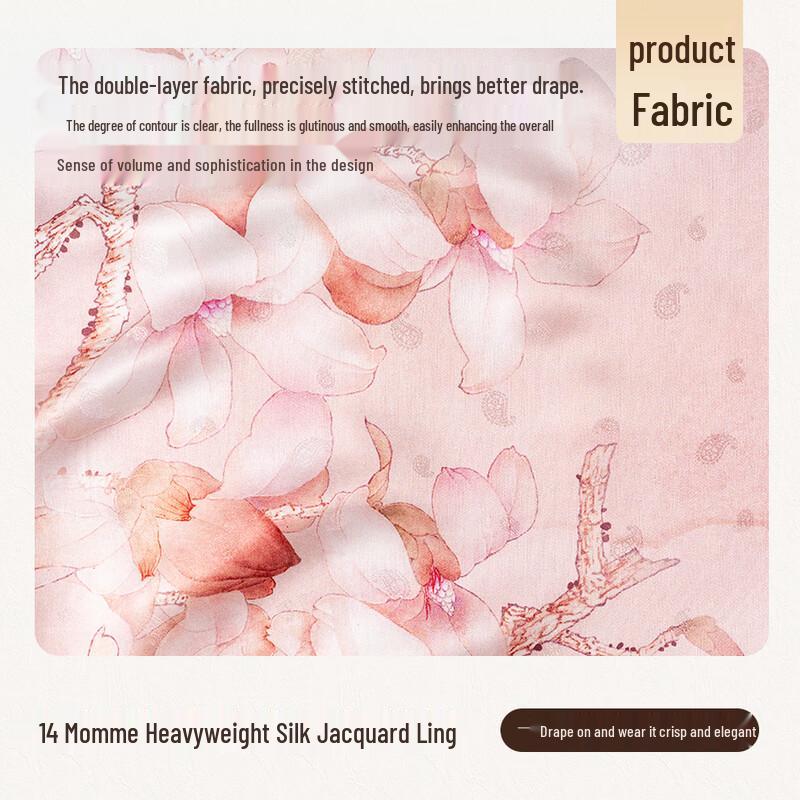 Elegant Shanghai Story 100% Mulberry Silk Jacquard Scarf