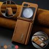 Crossbody Wallet Cards Solt Leather Case For Samsung Galaxy Z Flip 7 FE 6 5 4 5G Flip5 Long Rope Bag Pocket Purse Lanyard Cover