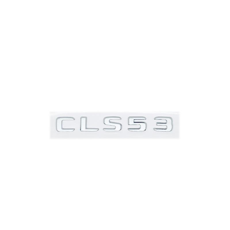 Letters CLS53 Turbo 4matic+ Emblem for AMG C257 Car Styling Fender Trunk Nameplate Logo Sticker