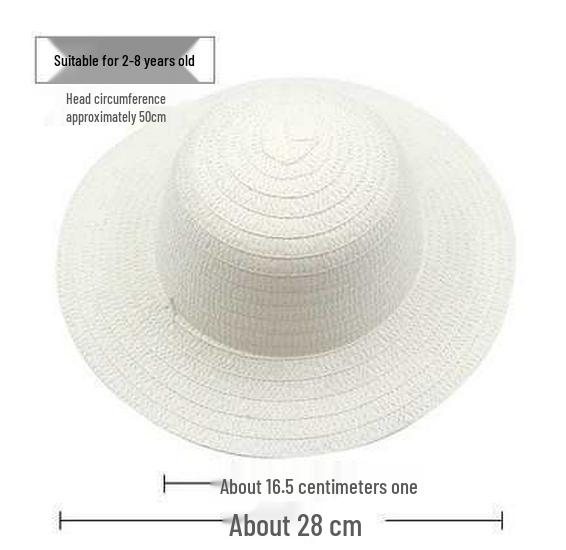 Kinderset zum Bemalen von Strohhüten zum Selbermachen: Kreative Dekoration im französischen Stil für den Kindergarten