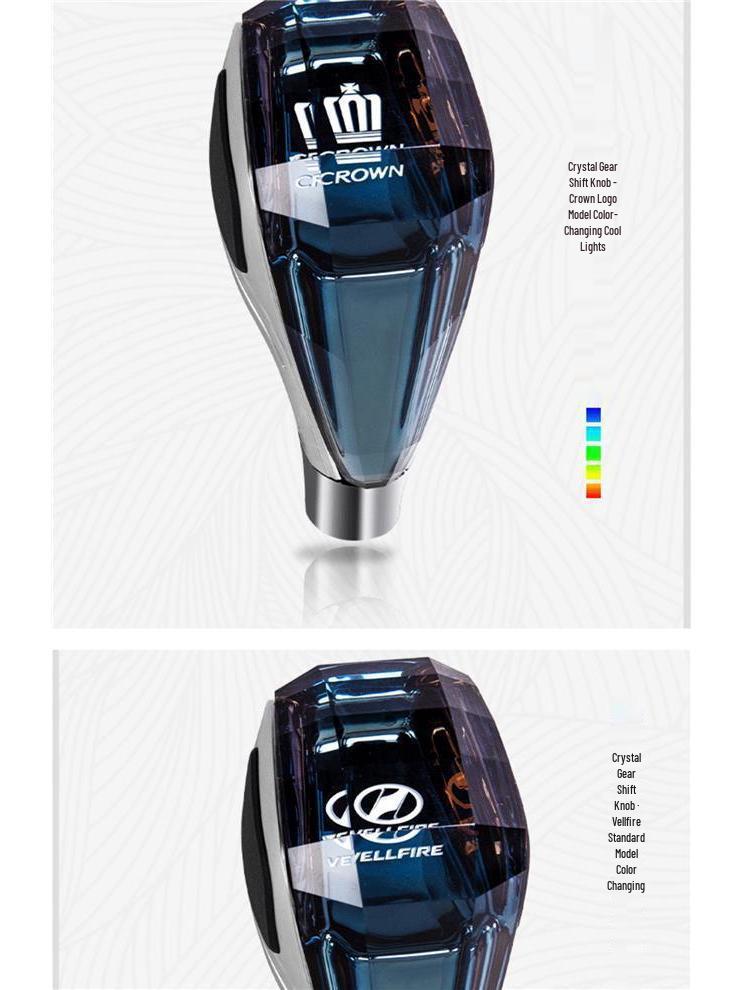 Crystal Gear Shift Knob for Toyota Alphard and Vellfire