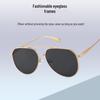 Premium Double Bridge Pilot Sunglasses for Men & Women, Perfect for Driving