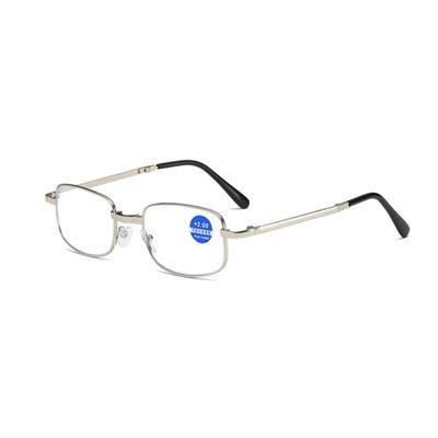 Anti-Blaulicht-Lesebrille für Männer und Frauen, modisch, faltbar, Presbyopie, optische Brille, +1,0 bis +4,0