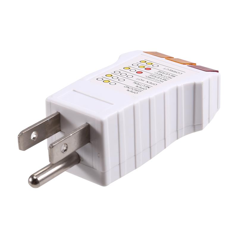 A72U Outlet Tester: Circuit Analysis Tool For Grounding Systems, Receptacle Security Test Device US Plug