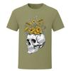 Get Lost T Shirt Skull Fish Flower Death Grim Gothic Tee Unisex Unisex Kids Gift