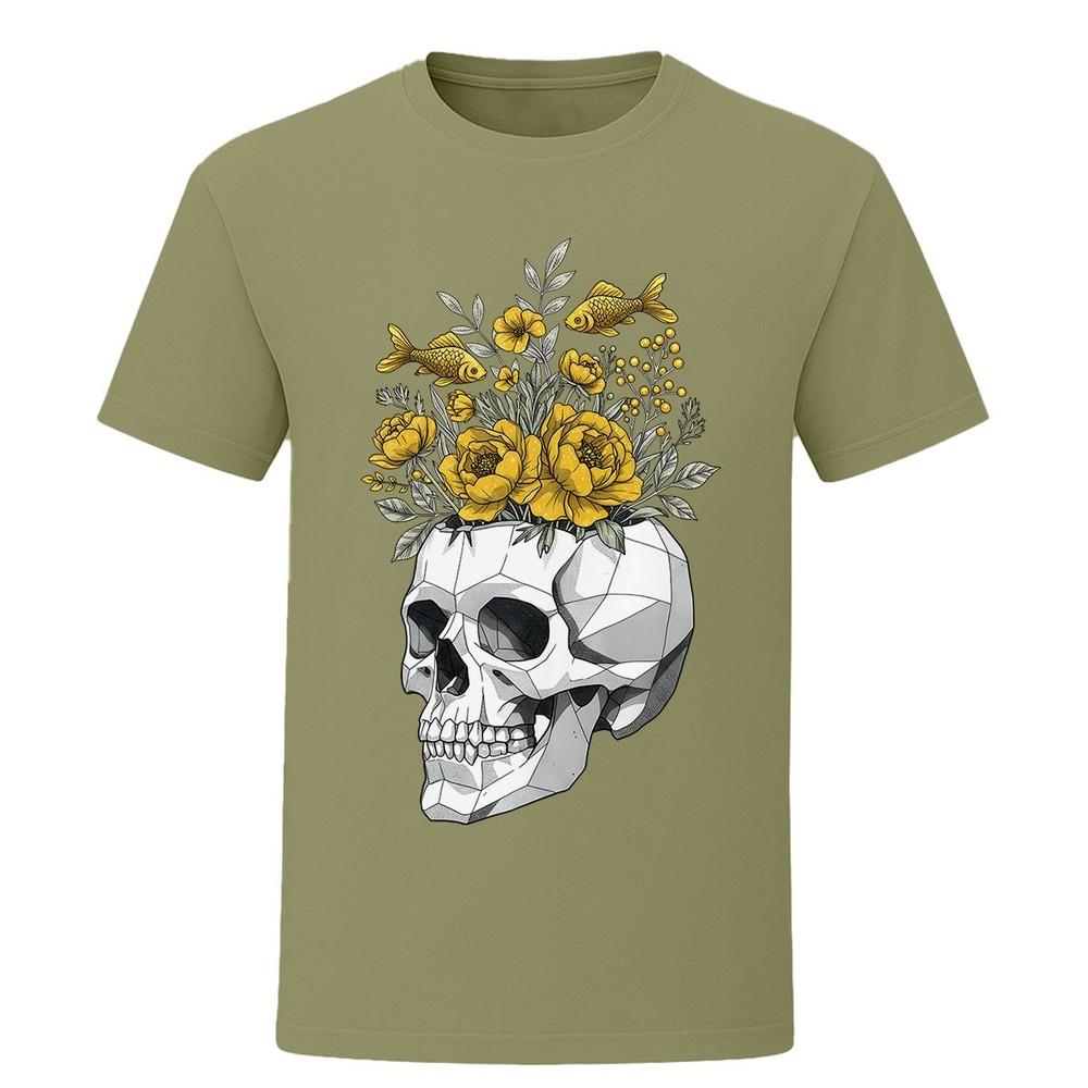 Get Lost T Shirt Skull Fish Flower Death Grim Gothic Tee Unisex Unisex Kids Gift