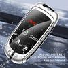 Jeep Grand Cherokee Wrangler JK Renegade Patriot Commander Compass Gladiator Wagoneer Car Alloy Key Case Key BUag Shell Key Chain