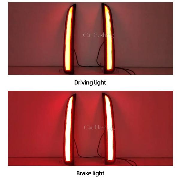 Car LED Brake light For Toyota Sequoia 2007-2021 Upgrade Dynamic turn signal Rear Pillar Tail Light Assembly