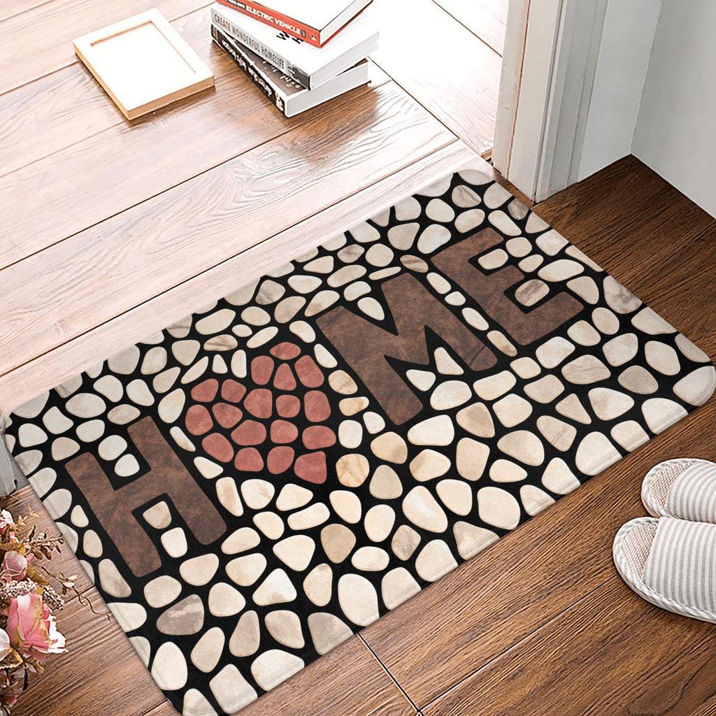 Europe Style Simulation Stone Doormat Mat Anti-Slip  Bathroom Kitchen Garage Rug Carpet 40*60cm