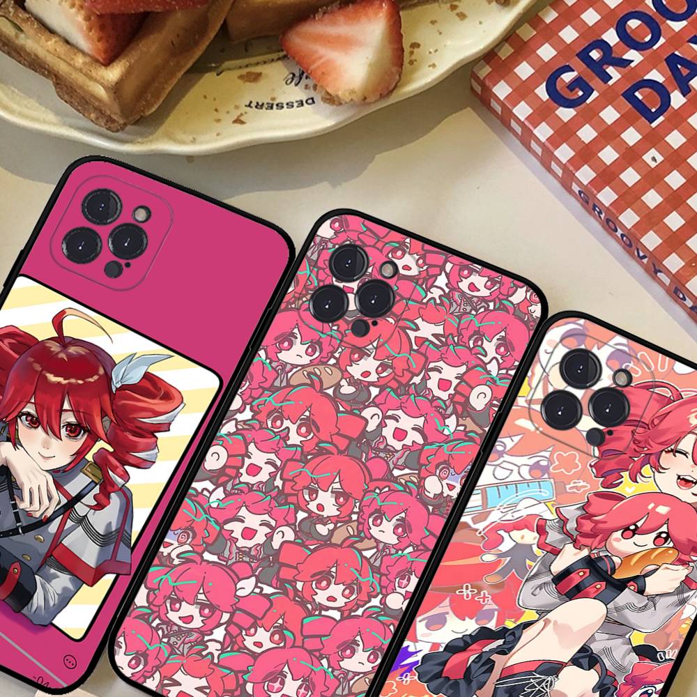 Popular Virtual Singer Kasane Teto Phone Case For IPhone 17 16 15 Plus X 14 11 12 13 Mini Pro Max Mobile Case