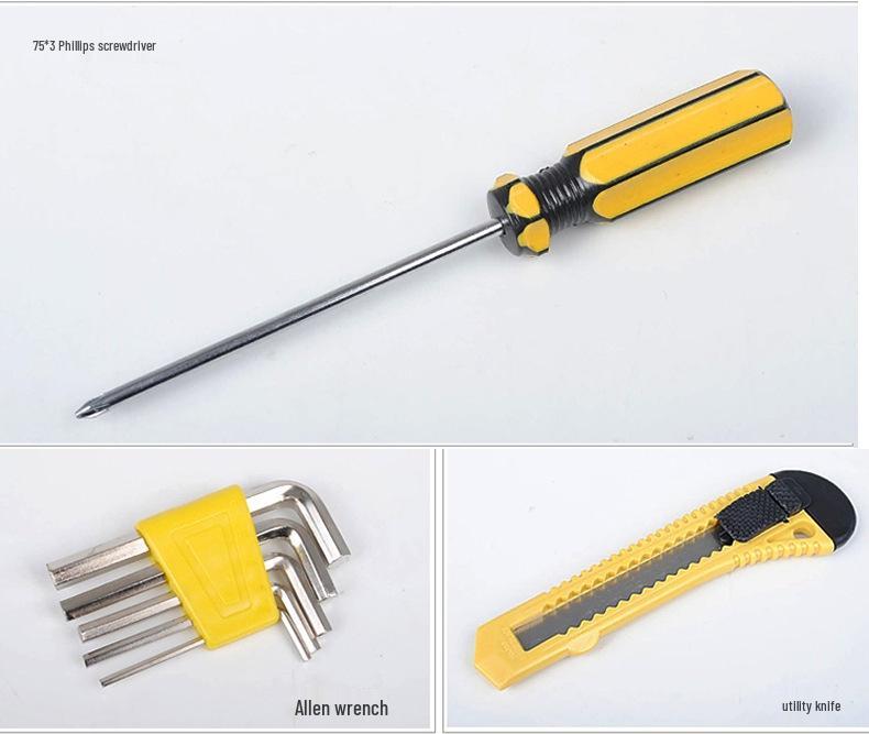 16-teiliges Autoreparaturwerkzeugset: Kfz- & Haushaltswerkzeugsatz