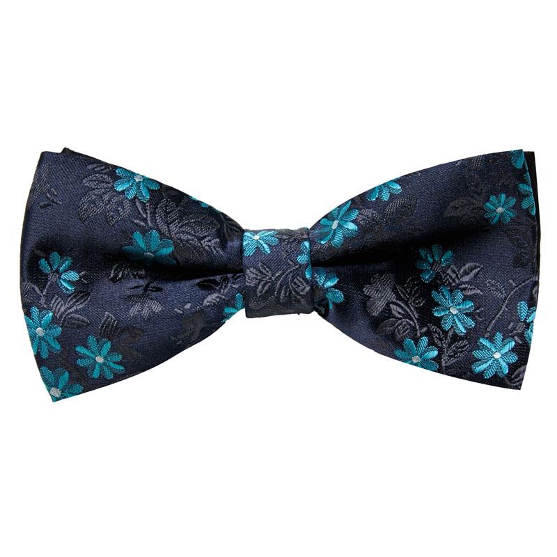 Men's Wedding Party Jacquard Bow Tie - Groom & Best Man Formal Wear Accessory