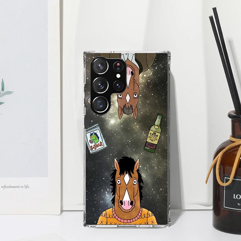Cartoon B-BoJack Horsemans Phone Case For Samsung Galaxy S26 S25 Edge S24 FE S23 S22 Ultra S21 Plus S20 + Art Fundas Back Cover
