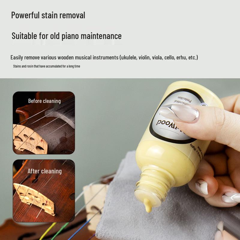 Oldwood Violin Polish & Italian Cream Cleaner