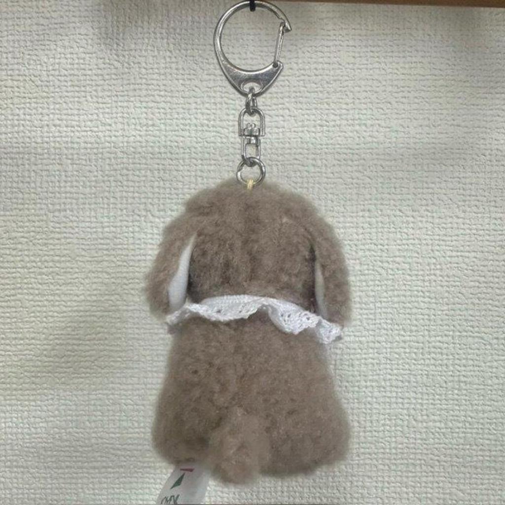 Bamboo Shoot Fluffy Series Dog Brown 50008 Approx. H10cm