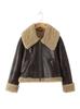 Women's Thickened European & American Fur-Integrated Loose Short Jacket