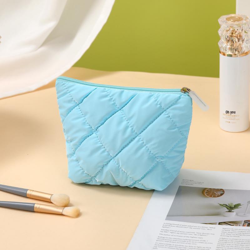 Large-Capacity Waterproof Cosmetic Bag Set - Stylish Solid Color, 3-Piece Portable Toiletry Organizer