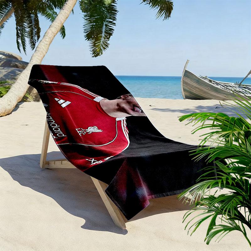 Wirtz Print Beach Towel, Large Soft Quick Dry Towel for Beach Camping Swimming
