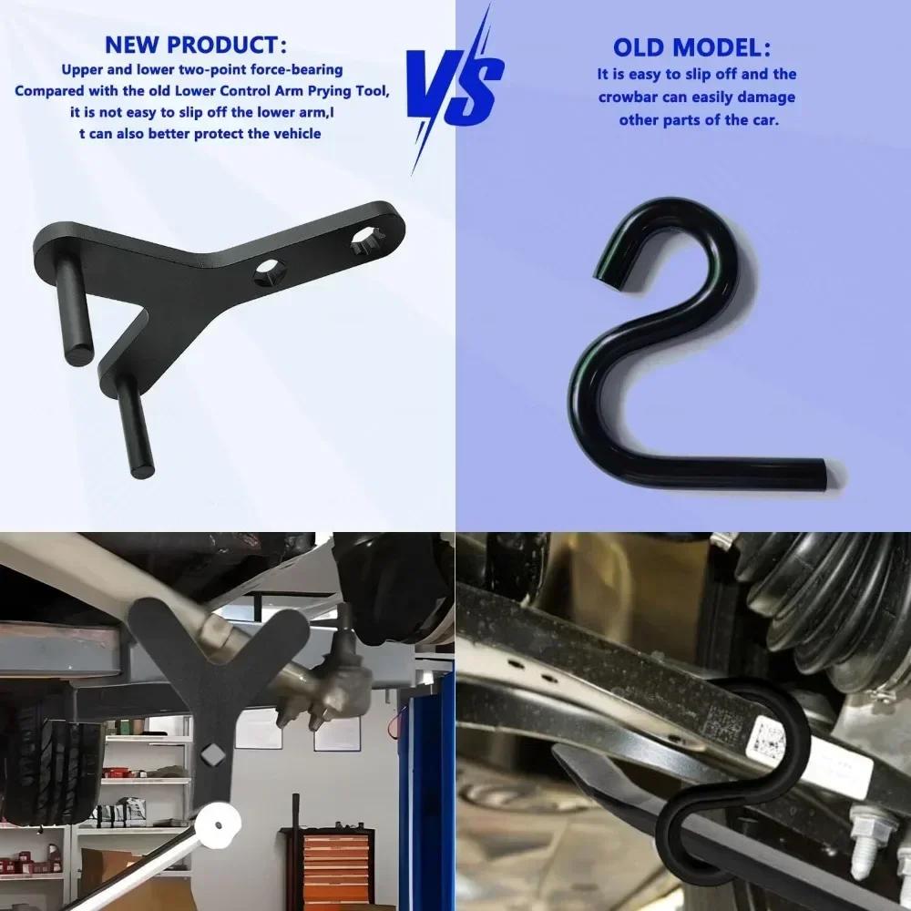 Automotive Lower Control Arm&Ball Joint Removal Tool Labor-Saving Car Lower Arm Disassembly Tool Swing Arm Ball Head Separation