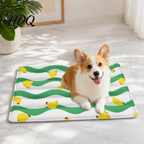 Wärmeableitende Haustierdecke Kühlende Gelmatte Wasserdichte Hundematte Bett Sommer