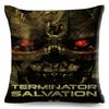 The Terminator T Cushion Cover Decor Classic Movie Robot Warrior Pillowcase Polyester Pillow Case for Sofa Home Car Xcm