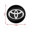 4pcs 60mm Car Wheel Center Hub Center Cap Rim Hub Dustproof Cover Emblemem For Toyota Camry Corolla Yaris Chr Auris Avensis T25