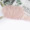 8-10Cm Ostrich Feather Wedding Dress Diy Performance Clothing Accessories Feather Tassel Including Webbing