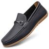Fashion Genuine Leather Mens Loafers Handmade Casual Driving Flats Slip-on Shoes Luxury Comfy Moccasins New Luxury Male Business Shoes