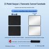 Geely Haoyue L '23 Sunroof Sunshade: Electrostatic Heat-Insulating Privacy Shield for Camping