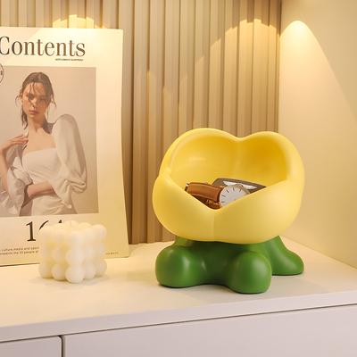 Creative and Cute Tulip Key Storage Foyer Decoration Living Room Desktop Home Decor Housewarming Gift