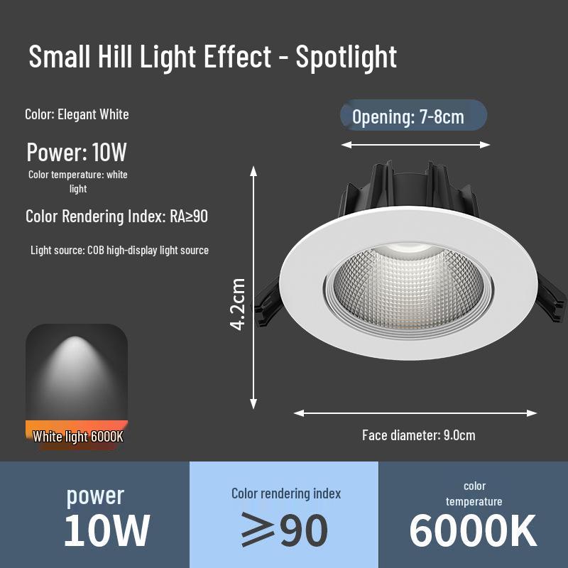 Recessed Super Bright Ceiling Downlight for Home and Commercial Spaces